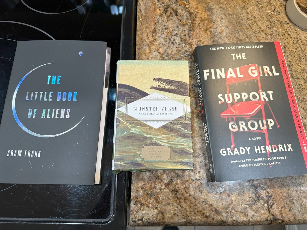 Three books I picked up