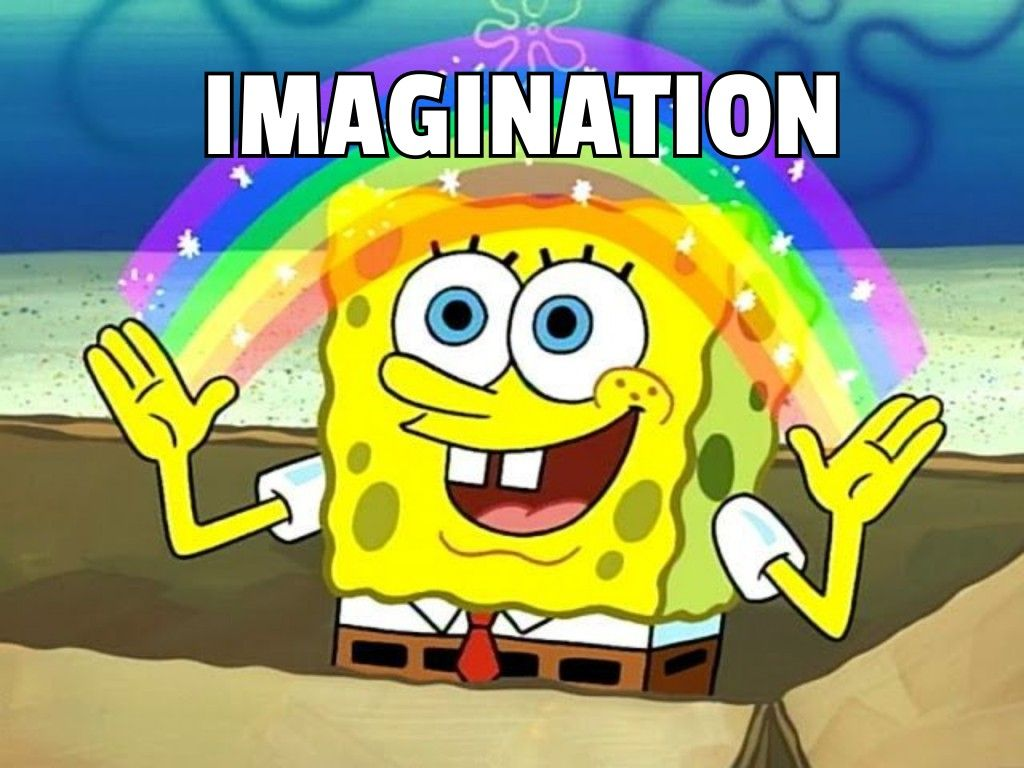 Spongebob Imagination Rainbow