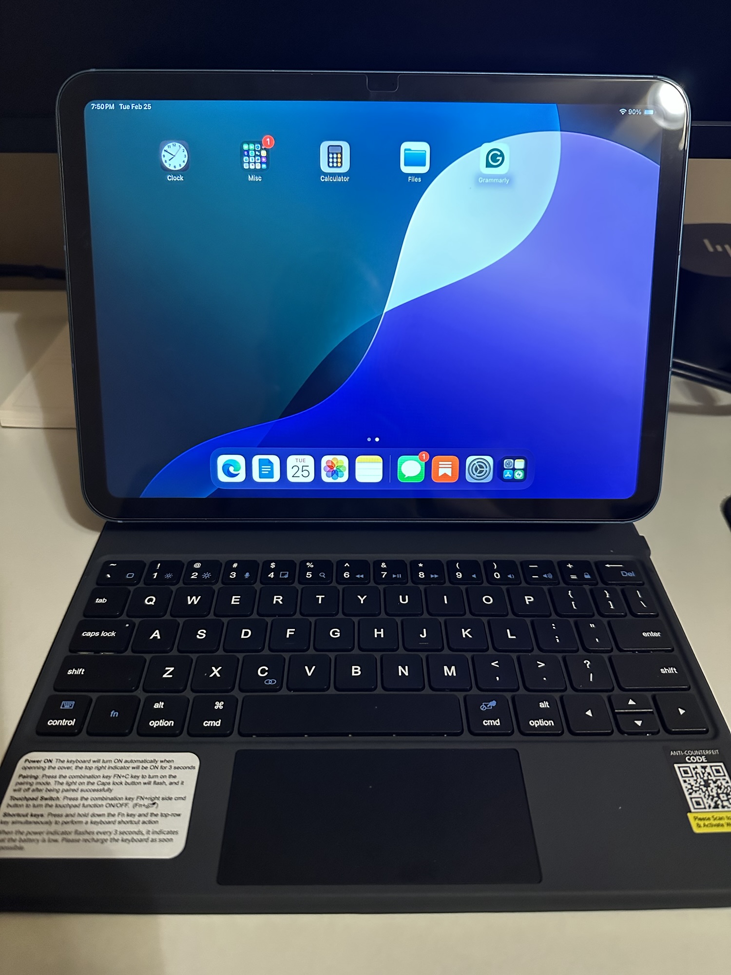 Blogging on an iPad